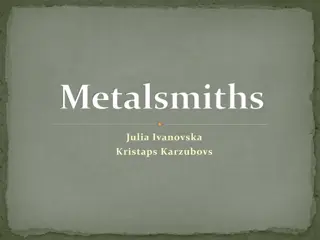 Art of Metalsmithing: Techniques and History