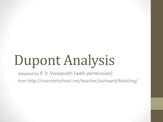 Dupont Analysis in Retailing Sector: A Comparative Study of Walmart and Tiffany