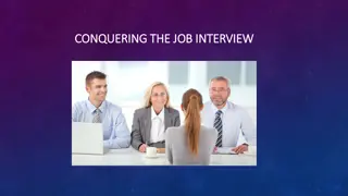 Mastering Job Interviews: Overcoming Common Obstacles