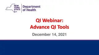 Quality Improvement Webinar on Advanced Tools - December 14, 2021