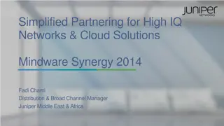 Cloud Solutions and Partnering Strategies for High IQ Networks