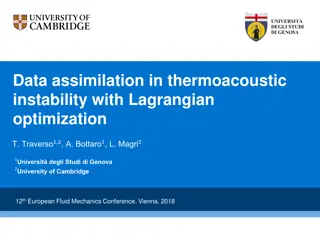 Data Assimilation in Thermoacoustic Instability with Lagrangian Optimization