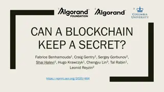 Secrets on Public Blockchain: Security and Efficiency