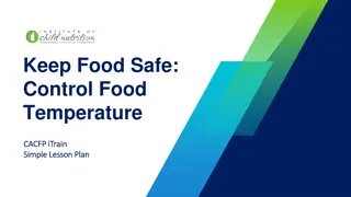 Food Safety: Control Temperature to Prevent Bacteria Growth