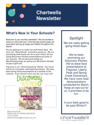 Spotlight on Chartwells: Exciting Updates and Initiatives in Elko County Schools