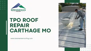 TPO Roof Repair Carthage MO