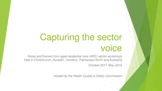 Enhancing Quality and Safety in Aged Residential Care