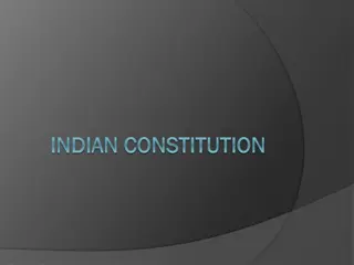 Efforts for Women's Empowerment in Indian Constitution