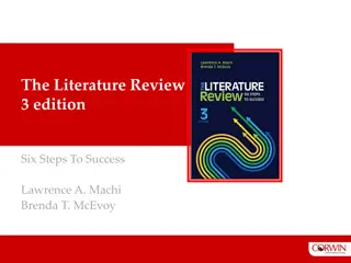 Mastering the Literature Review Process: Essential Steps for Success