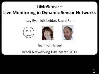 Real-time Monitoring in Dynamic Sensor Networks: LiMoSense Study