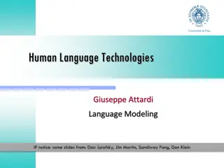 Language Modeling: An Overview of Probabilistic Models and Applications