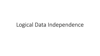 Logical Data Independence and Indexes in Databases