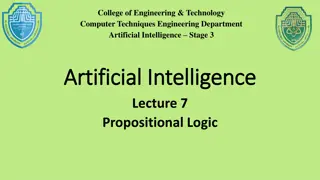 Understanding Propositional Logic in Artificial Intelligence