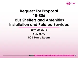 Bus Shelters and Amenities Installation RFP - LCS Board Room