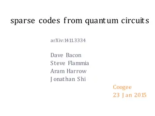 Quantum Error-Correcting Codes and Subsystem Codes