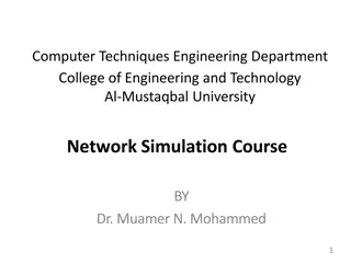 Subnet Mask in Network Simulation Course