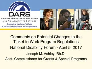 Proposed Enhancements to the Ticket to Work Program for Beneficiaries