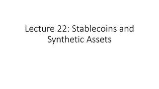 Understanding Stablecoins and Synthetic Assets