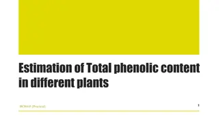 Role of Phenolic Compounds and Antioxidants in Health