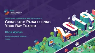 Efficient Parallelization Techniques for GPU Ray Tracing