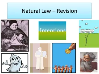 Natural Law Theory: Aquinas's Perspective