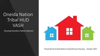 Oneida Nation Tribal HUD-VASH Housing Success Story