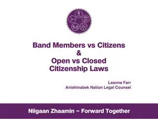 Band Members vs Citizens: Understanding Citizenship Laws