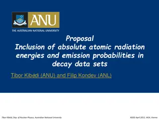 Integration of Atomic Radiation Energies and Emission Probabilities in Decay Data Sets