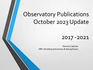 Telescope Productivity and Impact Analysis 2017-2021