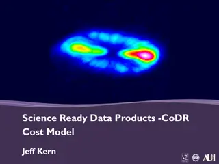 SRDP Cost Model Overview and Concerns - CoDR May 10-11, 2018