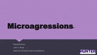 Understanding and Addressing Microaggressions in Diversity and Inclusion