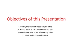 Fire: Elements, Extinguishing Methods, and Safety Measures