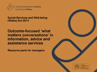 Outcome-Focused Conversations in Information, Advice, and Assistance Services Resource Pack