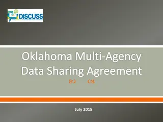 Oklahoma Multi-Agency Data Sharing Agreement Overview