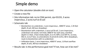 Stormwater Management Calculator Overview