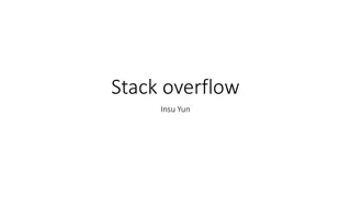 Stack Overflow Vulnerabilities and Exploitation Techniques