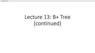 Understanding B+ Tree Basics and Design in Data Structures