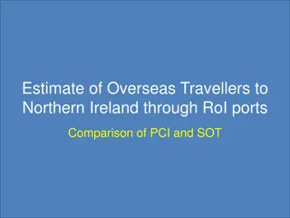 Comparative Analysis of Methods for Estimating Overseas Travellers to Northern Ireland