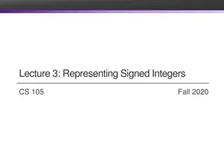 Understanding Signed Integer Representations in Computer Science