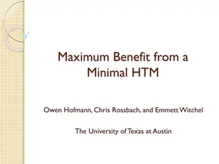 Simplifying Parallelism with Transactional Memory