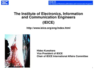 Overview of IEICE: A Look into the Institute's Structure and Services