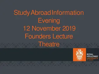 Study Abroad Information: Benefits, Exchanges, and Testimonials