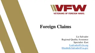 Understanding Foreign Claims Processing for Veterans Overseas