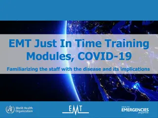 Emergency Medical Services Training on COVID-19 Preparedness