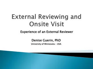 Expertise in External Reviewer Practices for Higher Education Evaluation