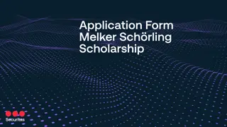 Melker Schörling Scholarship 2024 Application Details