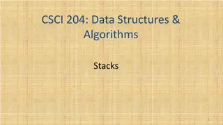 Introduction to Stacks in Data Structures and Algorithms