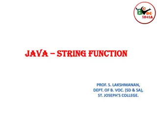 Java String and StringBuffer: Immutable vs Mutable