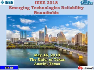 IEEE 2018 Emerging Technologies Reliability Roundtable Summary