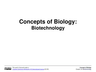 Exploring Biotechnology: Concepts and Techniques